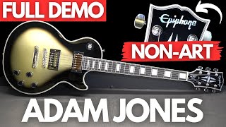 Video thumbnail for Epiphone ADAM JONES (NON-ART) 1979 Les Paul Custom FULL DEMO by Play and Trade Guitars