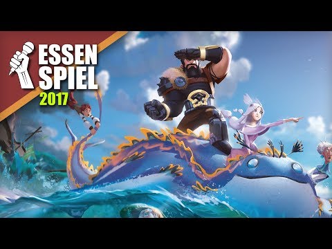 Oh Captain! with Designer Florian Sirieix At Essen SPIEL '17