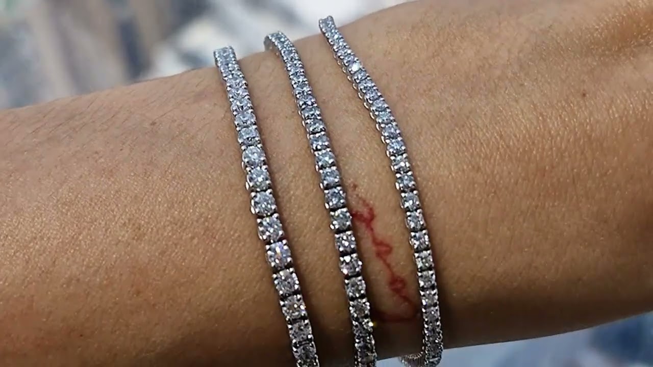 Labgrown Diamond Tennis Bracelets in Dubai