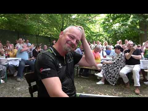 BSV Wevelinghoven 1924 e.V. - Vizepräsident Dennis Schlösser wird mit Erftwasser getauft 26.8.2025