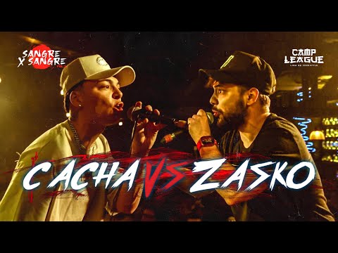 CACHA VS ZASKO (EXHIBICIÓN) - SANGRE X SANGRE Vol. 2 #freestylerap #cacha #zasko