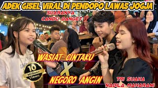 Download lagu GISEL VIRAL DI PENDOPO LAWAS‼️ NEGORO ANGIN x WASIAT CINTAKU & TRI SUAKA NABILA MAHARANI SUARA CANDU mp3