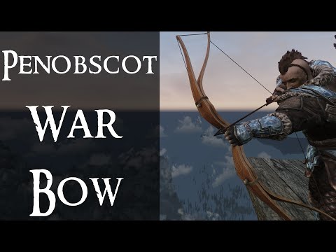 Penobscot War Bow |Skyim Mod Showcase| TESM