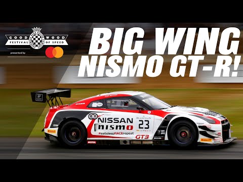 GT3 Nismo GT-R flies up Goodwood Hill in timed shootout