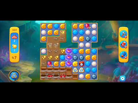 Fishdom Easy Level 11817 (with ingame lightning booster) @choraelmin