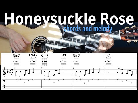 Honeysuckle Rose — Chords + Melody