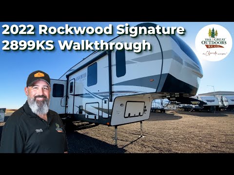 LIFE OF THE PARTY: Rockwood Signature 2899KS (Fifth Wheel Family RV Camping)