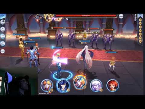 UM POUCO DE FARM E DEPOIS UM PVP^^ Saint Seiya Awakening: Knights of the Zodiac