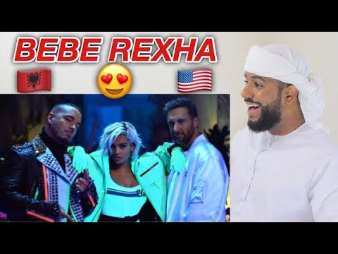 ARAB REACTION TO ALBANIAN/AMERICAN MUSIC BY David Guetta, Bebe Rexha & J Balvin - Say My Name