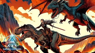 テリジノ軍団でαドラゴンへ…αボス3種討滅せよ！【ARK: Survival Ascended】アイランド編 PART.12