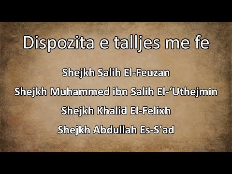 Dispozita e talljes me fe - Nga disa dijetare