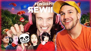 Youtube Rewind but its actually good Reaction! - Pewdiepie's Youtube Rewind