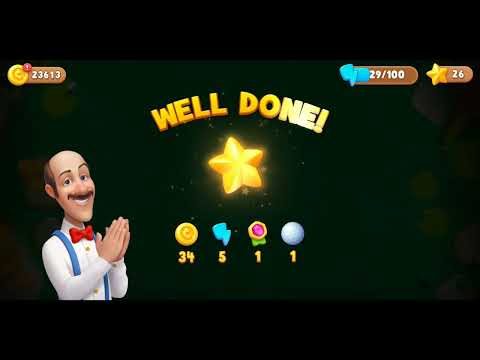 Gardenscape gameplay Level 161-165