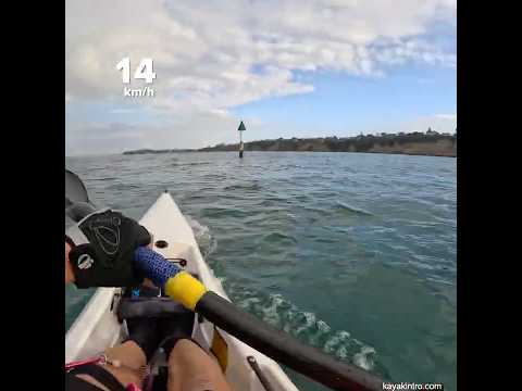Second turn and then upwind! #surfski #kayaking #fitness