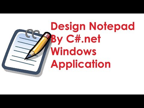Creating Notepad in C Net Tamil Part 2