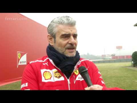 Maurizio Arrivabene on SF70-H