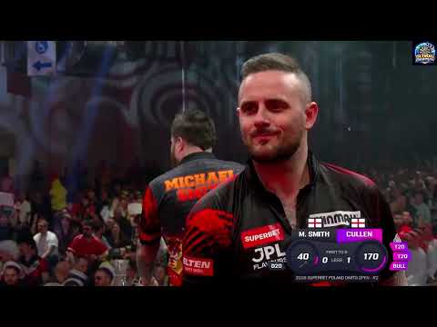 Michael Smith vs Joe Cullen European Tour 1 - 1/16-finals
