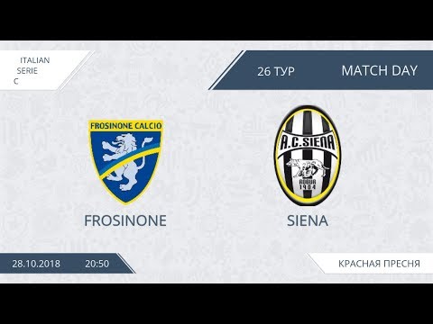 AFL18. Italy. Serie С. Day 26. Frosinone - Siena