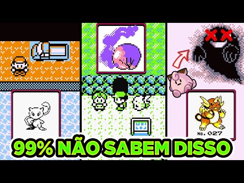 Descobrindo Curiosidades sobre Pokémon Red Blue e Yellow Você Nunca Ouvir Falar!