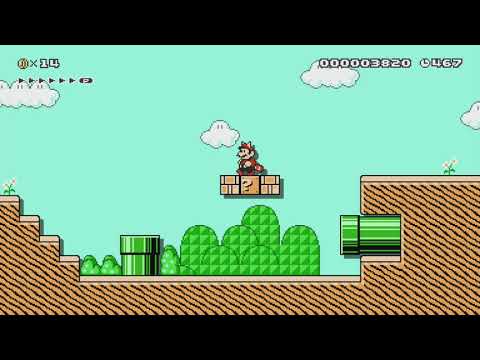 Level for Relaxing by снгίς - SUPER MARIO MAKER - NO COMMENTARY 1bi