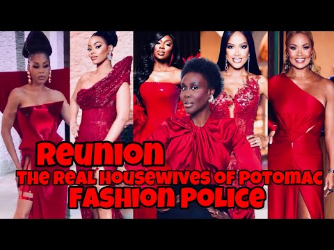 💃🏿 THE REAL HOUSEWIVES OF POTOMAC REUNION FASHION REVIEW! WHAT WERE SOME OF THESE LADIES WEARING? 👀