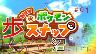 【New ポケモンスナップ】歩く。ポケモンの沼にハマル#01