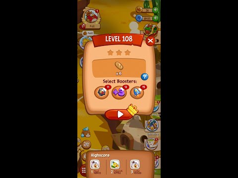 Angry Birds Blast Level 108