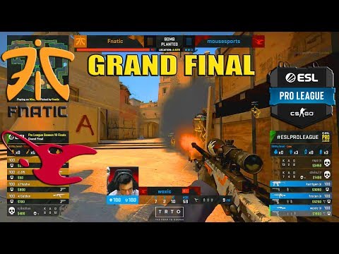GRAND FINAL - fnatic vs mousesports - ESL Pro League S10 Finals - CS:GO
