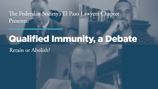 Click to play: Qualified Immunity, a Debate--Retain or Abolish?