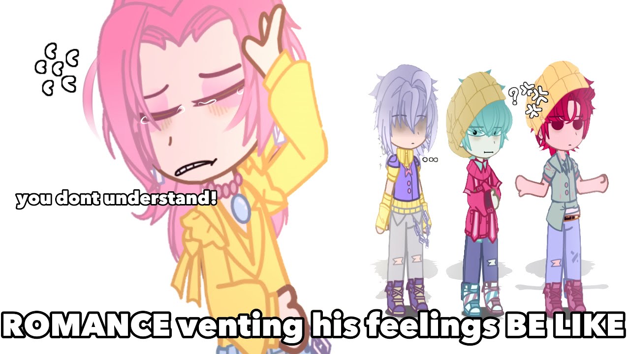 ROMANCE venting his feelings BE LIKE // KPOP demon hunters // ft : mystery, saja & abby // OG