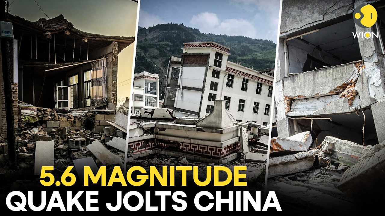 China Earthquake: Massive 5.6 Magnitude Quake Shakes China's Qinghai Province | WION Originals