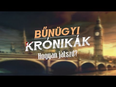 Bűnügyi krónikák társasjáték bemutató - Gémklub