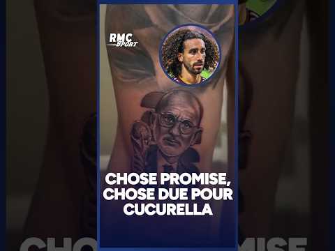 CHOSE PROMISE, CHOSE DUE ! Cucurella s'est fait tatouer le visage de Luis de la Fuente !