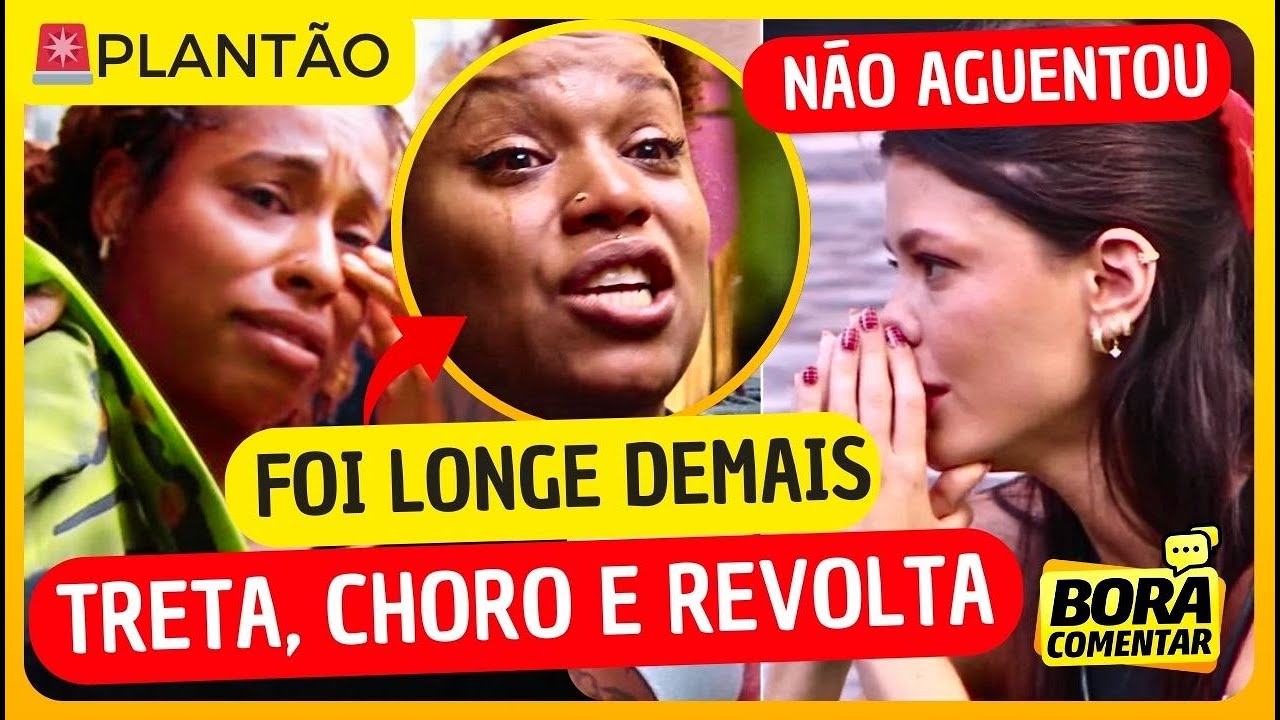 🚨TRETA e CHORO! Thamiris BRIGA FEIO com Vitória, Camila a HUMILHA e DISCUSTE com Aline! BBB25 AOVIVO