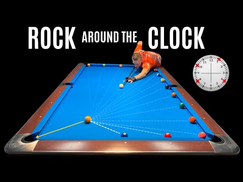 POOL LESSON | Rock Around The Clock ( Optimal Cue Ball Control! )