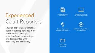 Trust & Reliable Court Reporting | Lexitas