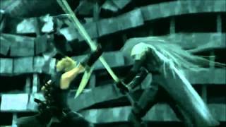cloud vs sephiroth AMV Full Moon Heavenly