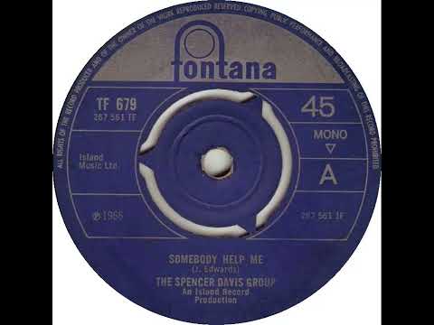 UK New Entry 1966 (83) The Spencer Davis Group - Somebody Help Me