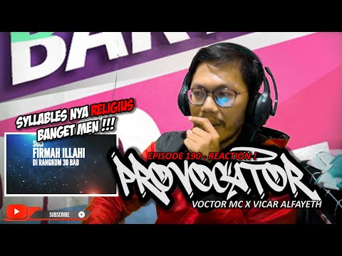 REACTION ! VOCTOR MC X VICAR ALFAYETH - PROVOCATOR