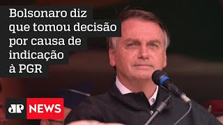 Bolsonaro: ‘Rejeitei audiência solicitada por Deltan’