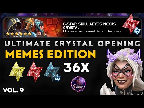 Ultimate Crystal Opening V9 (Memes Edition) - 2X Abyss NEXUS Crystals!!!