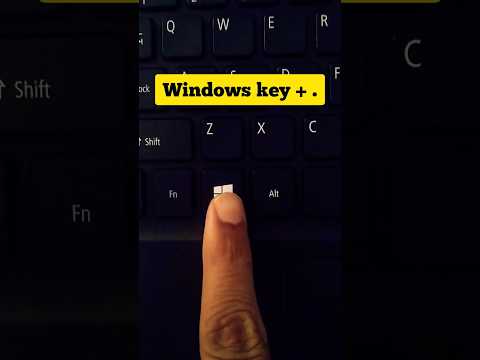 to open emoji keyboard in pc/laptop #shorts #ytshorts #2023