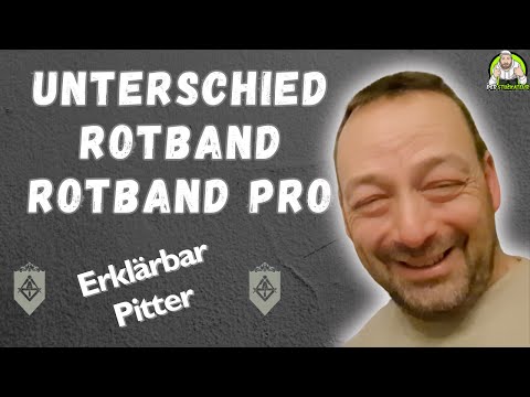 Explainable Pitter - Rotband vs. Rotband Pro - The difference explained!