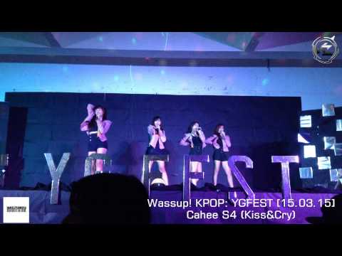 Cahee S4 (Kiss&Cry) on Wassup! KPOP: YGFEST