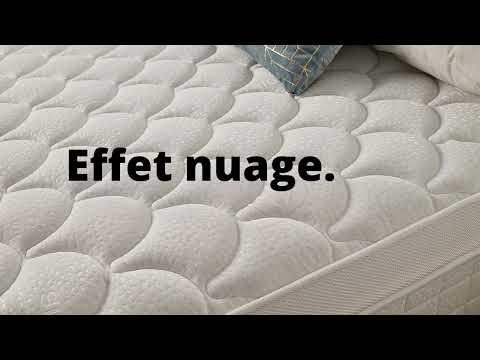 Matelas premium "Royal Care", technologie Duo-System, fibres Todotherm et noyau HR, livraison offerte - Second Medium