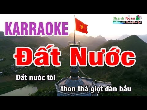 Đất Nước Karaoke | Beat Chất Lượng Cao | Nhạc Sống Thanh Ngân