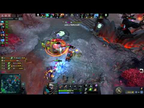 iG vs OG XXs with RP leading to a triple kill