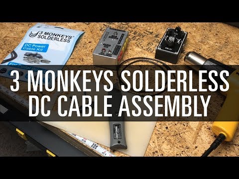 3 Monkeys Solderless 2.1mm DC Plug + Heatshrink (6 Pack) image 5