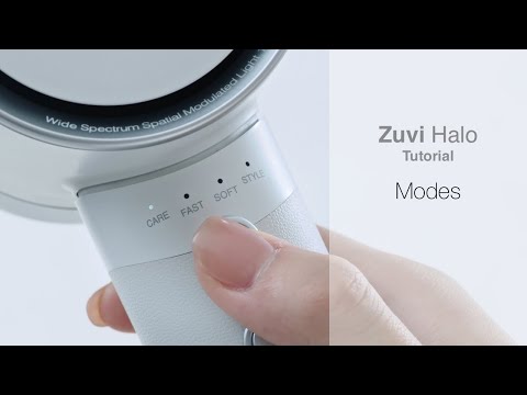 Zuvi Halo Hair Dryer - Modi: Care, Fast, Soft, Style & Cool (EN)