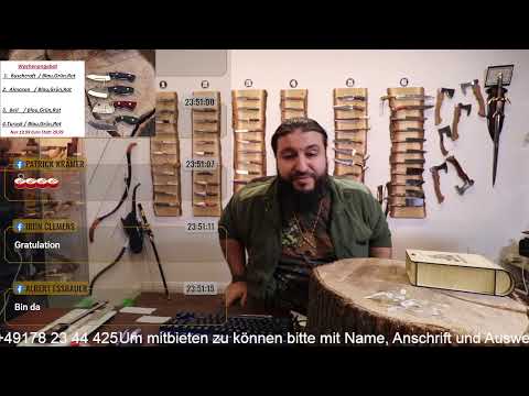 Messerfieber Live Auktionen von Bushcraft Messer und mehr... Besten Messer